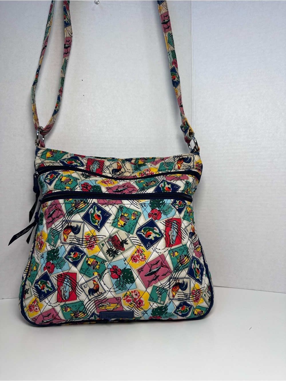 Vera Bradley Floral Patchwork Crossbody Bag - Multi Color